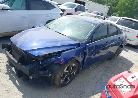 2021 Hyundai Elantra Sel из США, поврежденный, VIN 5NPLN4AG8MH020572